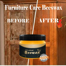 Load image into Gallery viewer, Natural Pure Wax Wood Complete Solution Furniture Care Beeswax Home Cleaning Polishing