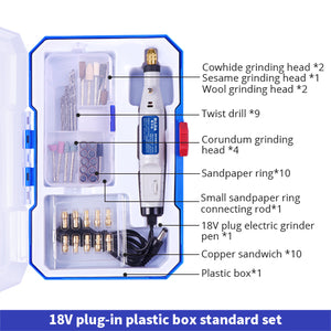 Electric Mini Grinder Tool Kit